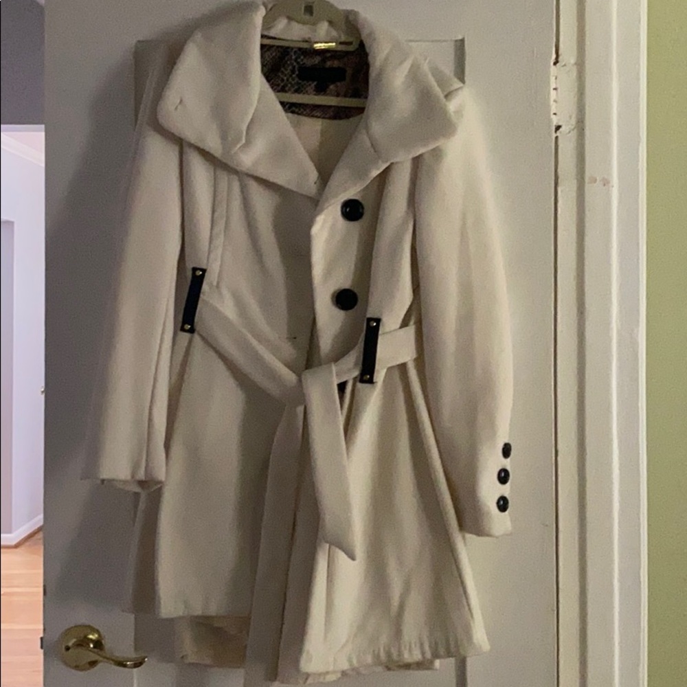 Steve Madden White Coat
